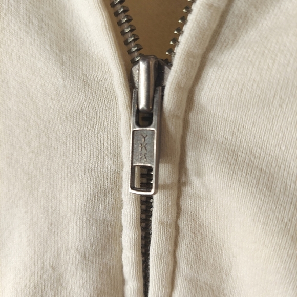 Ralph Lauren Polo Mens Soft 100% Cotton XL Off White Jacket - Picture 4 of 11